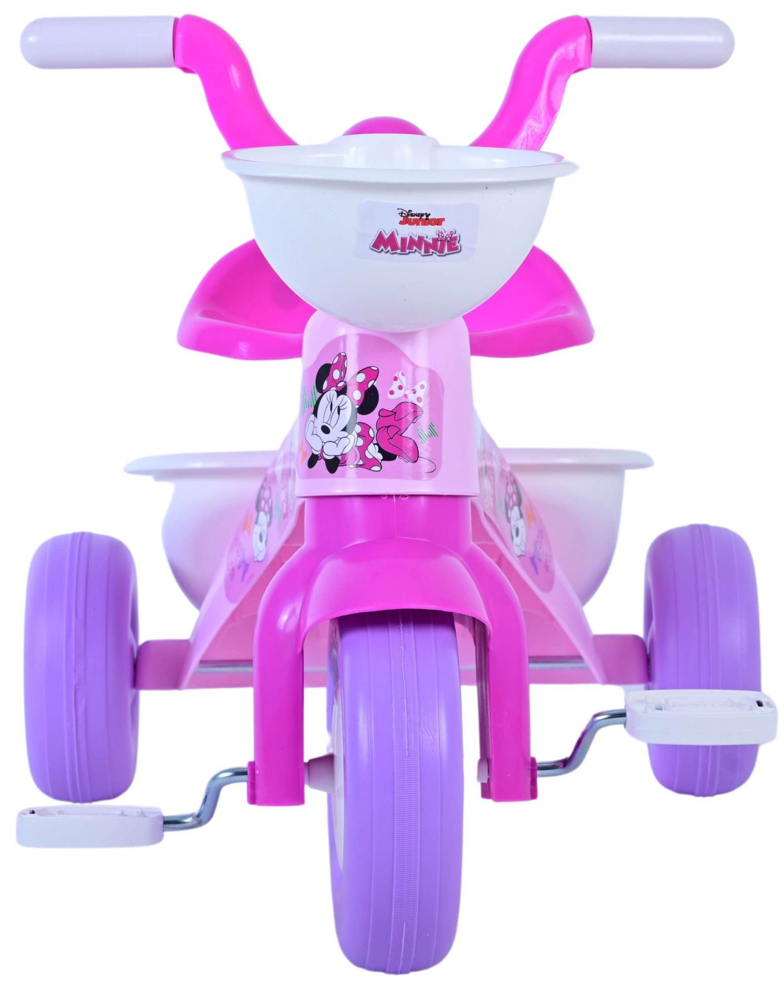 Disney Minnie Mouse Tricycle with Basket Girls Pink TWM