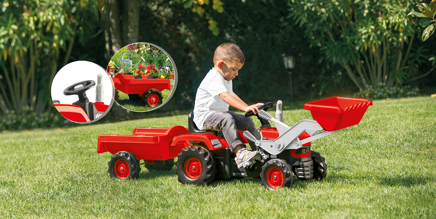 Dolu tractor with trailer sale