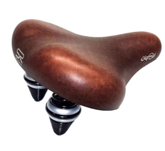 Selle Royal saddle Gipsy for city bike 25 cm dark brown Internet