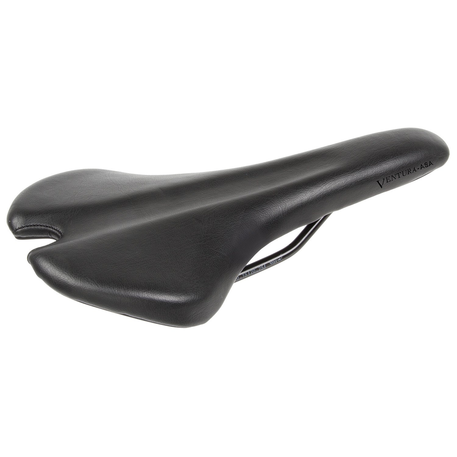 Ventura saddle ASA R2 280 x 142 mm unisex black - Internet-Bikes