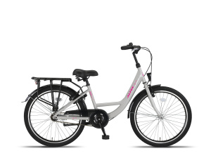 Altec Belle 24 Inch Meisjes V-Brakes Lichtgrijs