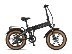 Altec Cross Fatbike Vouwfiets 20 Zoll Unisex 7G Scheibenbremse Mattschwarz