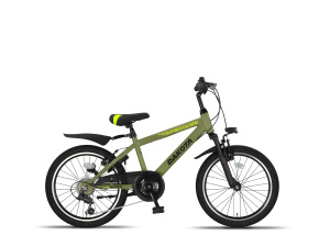 Altec Dakota MTB 20 Inch Junior 7SP Rim Brakes Army Green