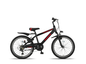 Altec Dakota MTB 22 Zoll Junior 7G Felgenbremse Schwarz