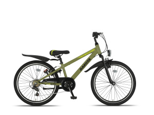 Altec Dakota MTB 24 Zoll Junior 7G Felgenbremse Armeegrün