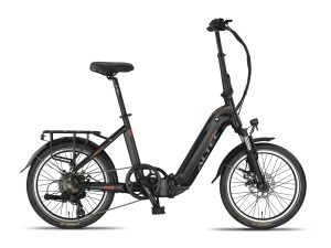 Altec Legend Vouwfiets 20 Inch Unisex 7V Schijfrem Matzwart