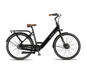 Altec Liberty Moederfiets 28 Inch Women 7SP Hydraulic Disc Brake Black Gloss