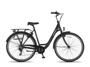 Altec Metro 28 Inch Women 7SP Rim Brakes Matte black