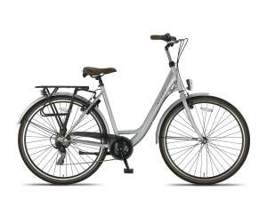 Altec Metro 28 Inch Women 7SP Rim Brakes Silver grey