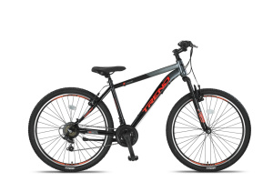 Altec Trend MTB 27.5 Inch Junior 21SP Rim Brakes Black/Orange