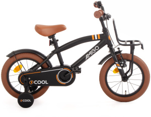 AMIGO 2Cool 14 Inch Boys Coaster Brake Black