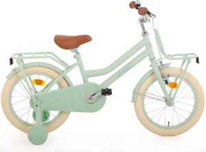AMIGO Bella 16 Zoll Mädchen Rücktrittbremse Grün