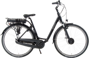 AMIGO E-City S2 28 Inch Dames 7V Rollerbrake Zwart