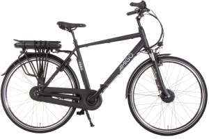AMIGO E-Faro S2 28 Inch Heren 7V Rollerbrake Matzwart