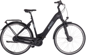 AMIGO E-Faro S3 28 Inch Women 7SP Roller brakes Matte black