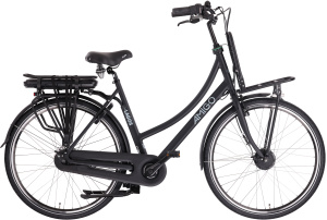 AMIGO E-Lagos T3 28 Zoll Damen 7G Rollerbrakes Mattschwarz