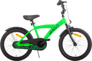 AMIGO Explorer 18 Inch Boys Coaster Brake Green/Black