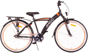 AMIGO Roady 26 Inch Boys 3SP Coaster Brake Black/Orange