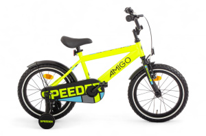 AMIGO Speeder 16 Inch Boys Coaster Brake Yellow/Black