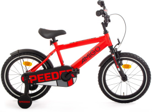AMIGO Speeder 16 Inch Boys Coaster Brake Red/Black