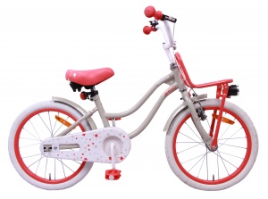AMIGO Superstar-S3 18 Zoll 24 cm Mädchen Rücktrittbremse Creme