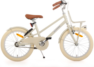 AMIGO Urban Aluminium Frame 18 Inch Meisjes Terugtraprem Zandbruin