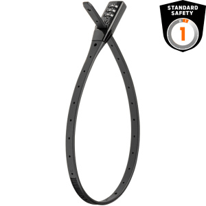 AXA Zipper Combinatieslot 10-53 Zwart