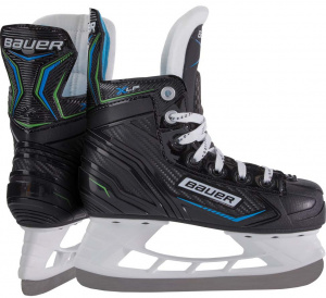 Bauer ijshockeyschaatsen X-LP junior polycarbonaat zwart/wit maat 31-S
