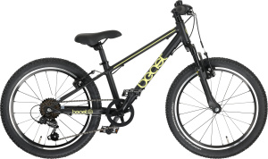 Bike Fun the Beast 20 Inch Boys 6SP Rim Brakes Matte black/Yellow