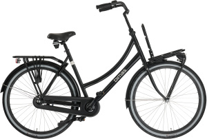 Bimas Transporter 1.0 28 Zoll Damen Rücktrittbremse Mattschwarz