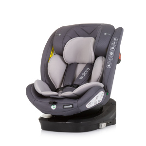 Chipolino Volare Autostoel i-Size 40-150 cm Isofix 360° Granite Grijs