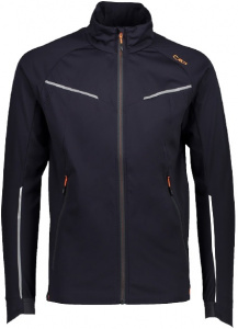 CMP outdoorjas softshell lightweight heren polyester antraciet