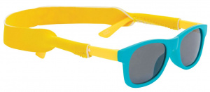 Cool Eyewear Rincon kindersonnenbrille quadratisch Kat.3 gelb/blau