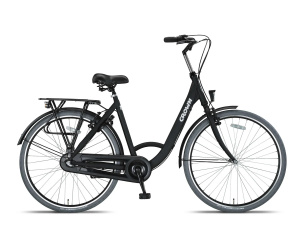 Crown Rio Plus 28 Inch Dames 3V V-Brakes Zwart