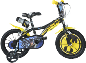 Dino Batman 16 Inch 27 cm Jongens Knijprem Zwart/Geel
