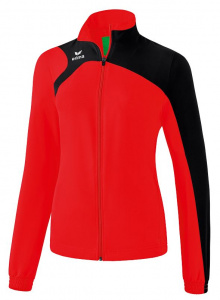 Erima presentatiejack Club 1900 2.0 dames rood/zwart