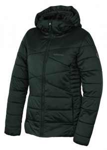 Hannah winter coat Midlen ladies polyamide dark green