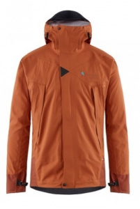 Klättermusen outdoorjas Allgrön 2.0 heren polyamide roestbruin