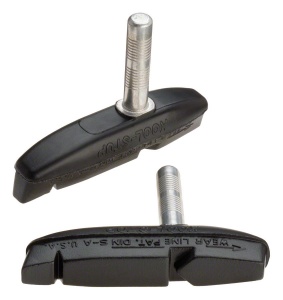 Kool-Stop remblokken Eagle 2 cantilever 64,1 x 10,3 mm zwart 2 stuks