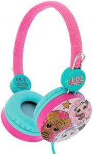 L.O.L. Surprise! koptelefoon meisjes 90 cm roze/blauw