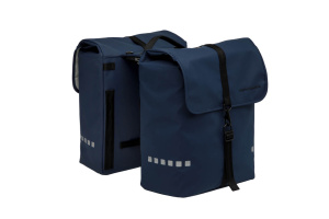 New Looxs Odense MIK Doppel-Fahrradtasche 39 Liter Dunkelblau