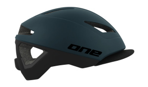 One Crossride Fahrradhelm Verstellbar Petrol Blau