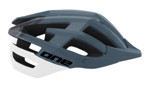 One MTB Race Cycling Helmet Adjustable Grey/White