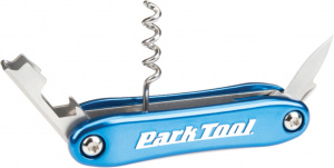 Park Tool flessenopener BO-4 RVS/aluminium blauw/zilver