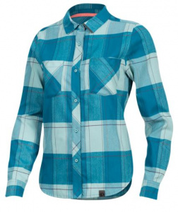 Pearl Izumi fietsshirt Rove dames polyester blauw/wit