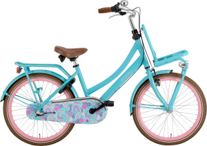 Popal Daily Dutch Basic+ 22 Inch Girls 3SP Coaster Brake Turquoise