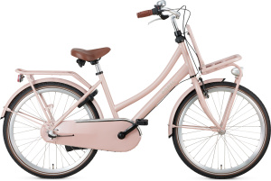 Popal Daily Dutch Basic+ 24 Inch Meisjes 3V Terugtraprem Zalmroze