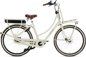 Popal Daily Dutch Prestige-E 28 Zoll Damen 7G Hydraulisch Scheibenbremse Creme
