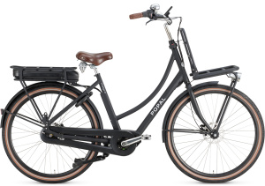 Popal Daily Dutch Prestige-E 28 Zoll Damen 7G Hydraulisch Scheibenbremse Mattschwarz