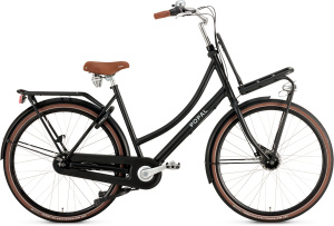Popal Daily Dutch Prestige 28 Zoll Damen 7G Rollerbrakes Mattschwarz